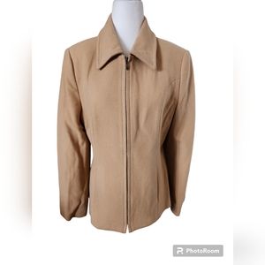 💞💕2/$50 Northern Tradition jacket Beige /made in Bulgari